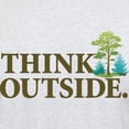 thumbnail image 3 of CafePress - Think Outside Light T Shirt - Men's Classic Graphic T-Shirt, 3 of 4