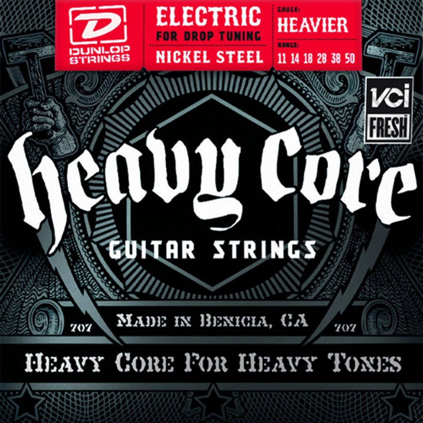 7-String Guitar Dunlop Guitar Strings Electric 2 Pack Heavy