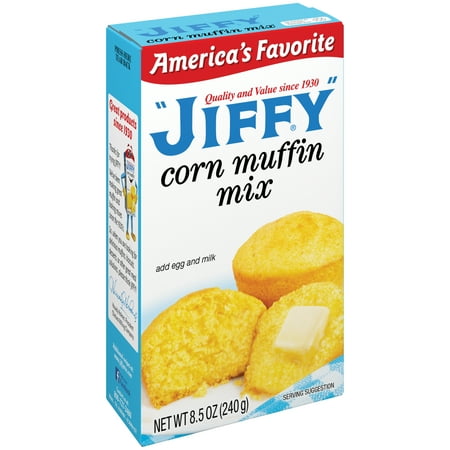 (1 Box) Jiffy Corn Muffin Mix, 8.5 oz - Walmart.com