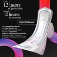 thumbnail image 3 of Serviettes ultraminces de nuit Kotex avec ailes, absorption élevée, 26 unités, 3 of 7