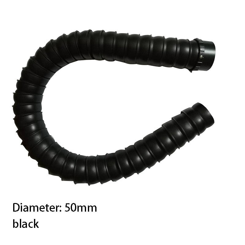 50mm /75mm 0.8m2m POM Flexible Smoke Exhaust Ventilator Pipe for