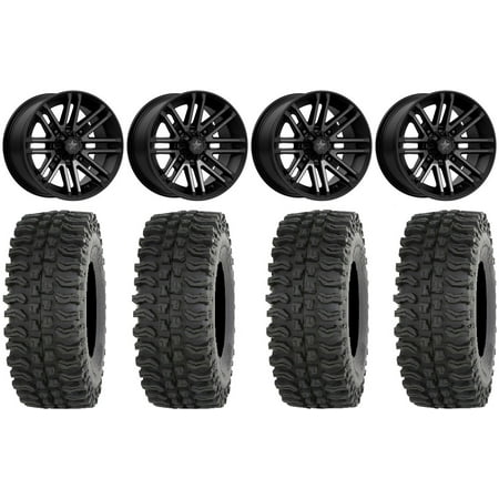 MSA Black Rogue 15 UTV Wheels 32 BDC Tires Can-Am Maverick X3 / Honda Pioneer 1000 / Talon MSA Black Rogue 15 UTV Wheels 32 BDC Tires Can-Am Maverick X3 / Honda Pioneer 1000 / Talon