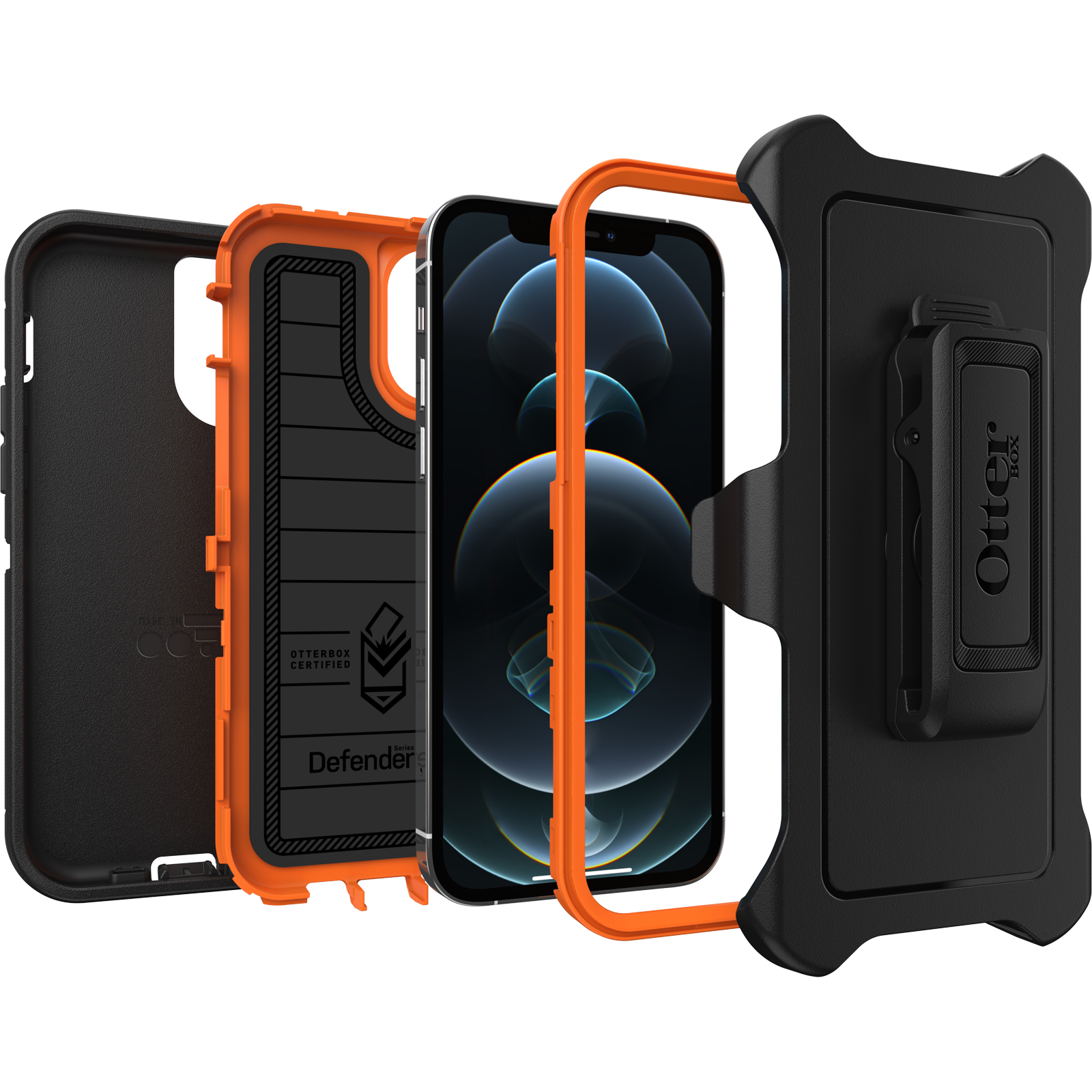 OtterBox Defender Series Pro Case for Apple iPhone 12 and iPhone 12 Pro - RealTree Edge