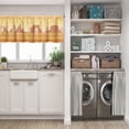 thumbnail image 5 of LALILO Kitchen Curtains and Valances Set of 3 36" High Window Treatment Tiers for Window Decor, 5 of 5
