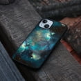 thumbnail image 4 of FINCIBO Soft Rubber Protector Cover Case for Apple iPhone 14 6.1" 2022, Blue Sky Galaxy Nebula, 4 of 5