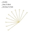 thumbnail image 4 of 500Pcs Eye Pins Jewelry Findings Eye Pins 45mm Iron Eye Pins for Jewelry Making 21 Gauge Gold, 4 of 6