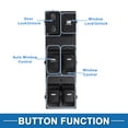 thumbnail image 3 of Interruptor de ventana eléctrica Unique Bargains No. 935703W300WK para el lado del conductor delantero izquierdo para Kia Sportage 2011-2015 Negro, 3 of 7