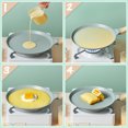 thumbnail image 3 of OULII Multifunctional Non Stick Pan Breakfast Flat Pan Maifan Stone Green 1Set, 3 of 8