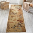 thumbnail image 6 of Nourison Somerset Floral Beige 2'3" x 10' Area Rug, (2x10), 6 of 7