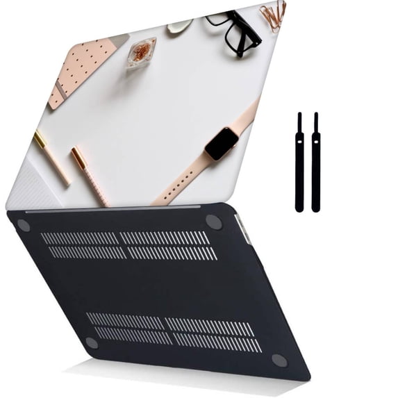 Plastic Hard Case for 2019 2020 Rel. MacBook Pro 16 inchs XDR Display & Touch ID Cable Tie Model: A2141 Pink series 0341