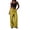 Fluorescent Green_#11, variant on Sewkxo Womens Linen Palazzo Pants Drawstring Elastic Waist Casual Wide Leg Trousers with Pockets,Saffron S