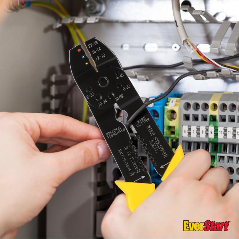 EverStart 3-in-1 Wire Stripper/Crimper/Cutter, 10–22 AWG photo 6