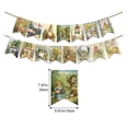 thumbnail image 2 of 1 Set Easter Bunny Banners Rabbit Bunting Spring Bunting Easter Banner Decorations for Home Party Birthday Party Decoration, 2 of 7
