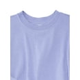 thumbnail image 2 of Athletic Works Girl’s Bubble Fleece Pullover and Wide Leg Cargo Set, 2-Piece, Sizes 4-18 & Plus, 2 of 3
