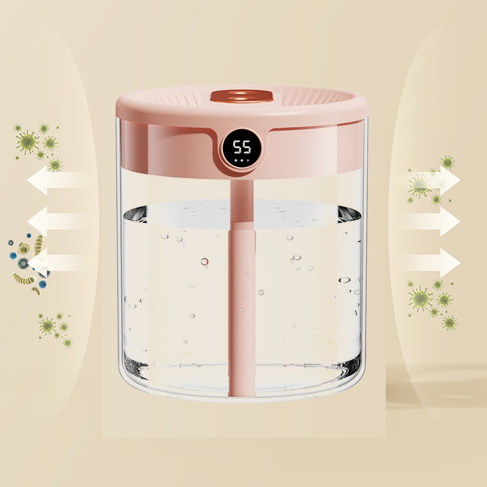 2L Humidifier Large Capacity Mute Bedroom Usb Portable Two Port Spray Humidifier