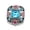 mixed color, variant on 5X Pretty Crystal Chunk Charm Snap Button Fit 18mm Drill Snap Jewelry Gift N05-5pcs MIXED