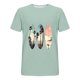thumbnail image 4 of Camisas de Manga Larga para Hombres Imprimir Casual Cuello Redondo Blusa de Manga Corta, Camisas de Lino para Hombres, 4 of 8