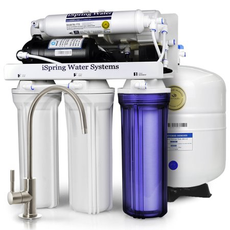 iSpring Reverse Osmosis Water Filter System - 75 GPD WQA Gold Seal Certified