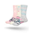 thumbnail image 3 of Disney Stitch Girls Mid-Crew Socks, 3-Pack, Sizes S/M-M/L, 3 of 9