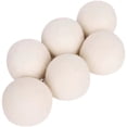thumbnail image 1 of Bolas de lana para secadora, paquete de 6, suavizante de telas natural de primera calidad, galardonado, bolas de lana que reemplazan las hojas para secadora ER, 1 of 5