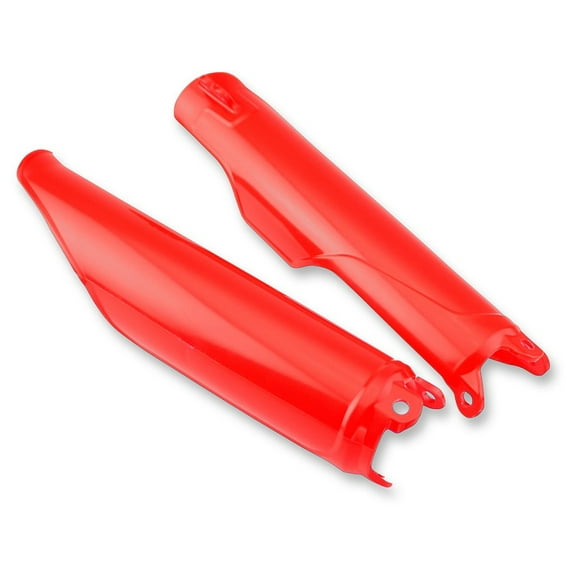 Cycra Red Plastic Front Fork Guards (1CYC-6900-33)