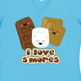 thumbnail image 4 of Inktastic I Love S'Mores Women's V-Neck T-Shirt, 4 of 5