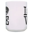thumbnail image 3 of ThisWear Dog Coffee Mug Set LOVE Great Dane Lover Gifts 2 Pack Gift 15oz Coffee Mugs, 3 of 4