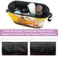 thumbnail image 4 of Travel Cosmetic Bag,Makeup Organizer & Portable Toiletry Pouch for Women & Girls Gifts, 4 of 6