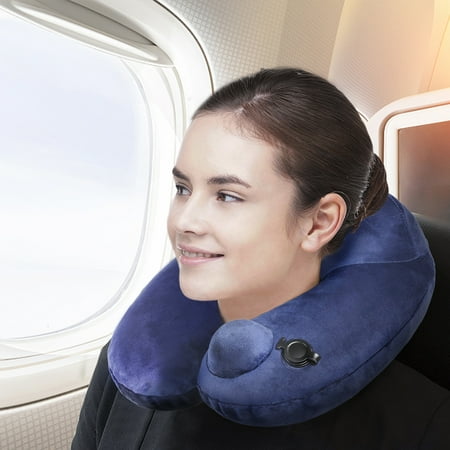 Walfront Walfront Inflatable Travel Pillow Cool Travel Pillows