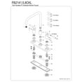 thumbnail image 6 of Kingston Brass FB2145CKL Kaiser Double-Handle 8" Centerset Kitchen Faucet, Oil Rubbed Bronze, 6 of 7