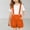 Orange, variant on Girls Boys Bi𝖻 Shortalls Overalls Teen Adjustable Strap Sleeveless Jumpsuits Baggy Straight Wide Leg Shorts Overall With Pockets Toddler Girl Summer Shortalls 2-15 Years