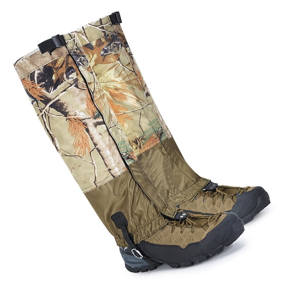 Waterproof Hiking Gaiters for Women Men, Adjustable Snow Leg Gaiters, Snow Boot Gaiters for Walking Backpacking Skiing