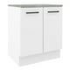 thumbnail image 1 of Mueble Inferior de Cocina MADESA Ágata 70 cm 2 Puertas Blanco, 1 of 5