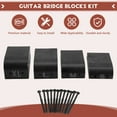 thumbnail image 4 of Guitar Floating Tremolo Blocks 4 Sizes Wood Guitar Floating Tremolo Wedge Multifunctional String Changing Tools, 4 of 8