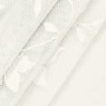 thumbnail image 6 of Waverly Sherry Floral Lace Sheer Rod Pocket Curtain Panel, Cream, 54 x 84, 6 of 7