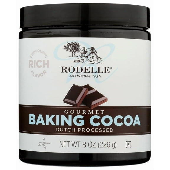Rodelle Gourmet Baking Cocoa 8 oz (Pack Of 6)