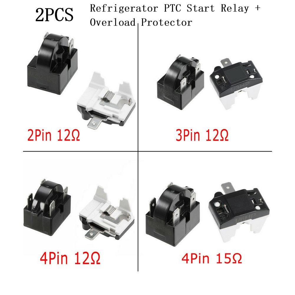 Pièce Réfrigérateur QP3-12A | Démarreur Et Protecteur De Compresseur | Remplacement PTC Haute Sensibilité