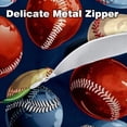 thumbnail image 4 of Baseball Throw Pillow Inserts Set Covers of 2 Decorative Velvet Throw Pillows with Unique Patterns - 16x16, 18x18, 20x20 Inches for Home Decor and Gifts, 4 of 6