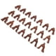 thumbnail image 5 of Guzheng Bridges Chinese Musical Instrument Parts Improves Timbre Brown 6.5x5.5cm 21Set, 5 of 5