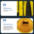 thumbnail image 3 of Tignapoo 30L Waterproof PVC Outdoor Backpack for Swimming, Hiking & Travel - White, IPX6 Rated, Large Capacity, Dry-Wet Separation Design, Durable 500D Mesh Material, 3 of 6