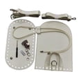thumbnail image 1 of Bag Making Set Sewing PU Leather Bag Bottom Shaper Pad Knitting Bag Bottoms White, 1 of 9
