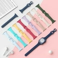 thumbnail image 4 of KOMI Sport Slim Silicone Bands Compatible for Apple Watch Band 38mm 42mm 40mm 44mm 41mm 45mm 49mm, Thin Soft Narrow Replacement Strap Wristband for iWatch Series 9/8/7/SE/6/5/4/3/2/1/Ultra Women Men, 4 of 7