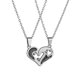 thumbnail image 1 of Collar de pareja CHEPIHG colgante de acero de titanio con promesa de amor eterno, 1 of 3