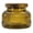 Amber, variant on Lingshine 24.5 oz Decorative Glass Jars with Airtight Wooden Lids - Green Ribbed Vintage Kitchen Food Storage Containers for Cookie Candy Spice Coffee Tea, Home Decor Candle Vase