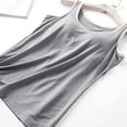 thumbnail image 5 of Tank Top for Women,Comfortable Stylish Sleeveless Summer Top For Pairing With Jeans,Camisole Tops for Women,Light Gray,S, 5 of 9