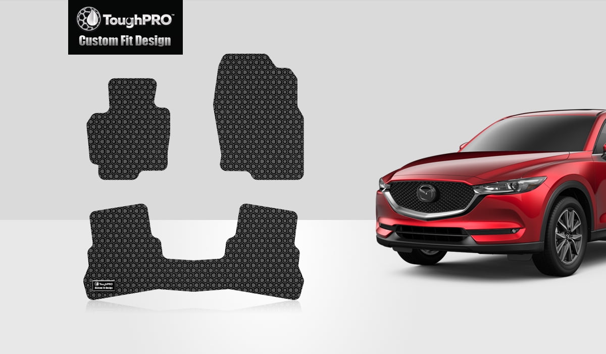 ToughPRO 1st & 2nd Row Mats Compatible with Mazda CX5 All Weather