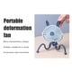 thumbnail image 4 of Mini ventilador portátil recargable por USB con trípode Flexible para cochecito de bebé, cama, escritorio, Camping y viajes, 4 of 10