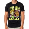 thumbnail image 2 of Scooby-Doo Just Here For Snacks Men's Graphic Short Sleeve Tee, 2 of 5