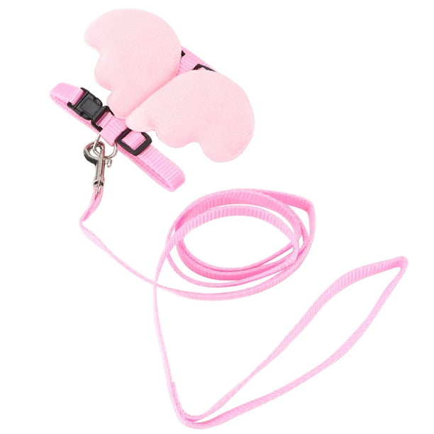 M Buder Correa de Arnés Ajustable para Pato Gallina Ganso Rosa M (19 cm / 7.48 inches)