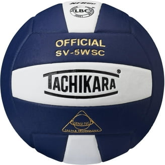 Tachikara Official Size Professional Volleyball - Blue and White